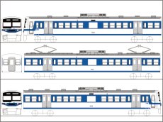 画像7: 【1/150】 秩父6000タイプ3輌車体キット (7)