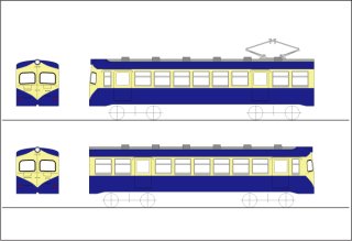 1/150】淡路交通1000タイプ3輌車体キット - あまぎモデリングイデア