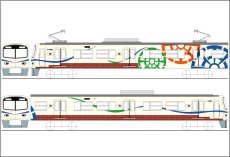 画像6: 【1/150】 上信7000タイプ2輌車体キット (6)