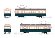 画像6: 【1/150】 福井160形タイプ2輌連接車体キット (6)