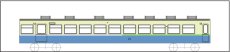 画像2: 【1/150】 伊豆急100系サロハ183タイプ車体キット ※ (2)