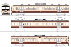 画像6: 【1/150】 秩父6000タイプ3輌車体キット (6)