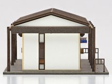 画像7: 駅舎シリーズ14： 1/150“地方駅舎/稲梓駅タイプB” ペーパーモデルキット (7)