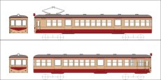 画像2: 【1/150】 秩父100系デハ+クハニ/2輌車体キット (2)