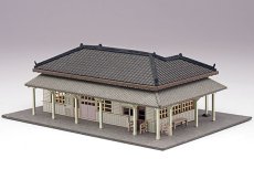 画像3: 駅舎シリーズ17： 1/150“地方駅舎/新村駅タイプ” ペーパーモデルキット (3)