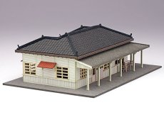 画像4: 駅舎シリーズ17： 1/150“地方駅舎/新村駅タイプ” ペーパーモデルキット (4)