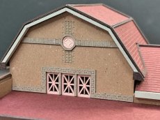 画像2: 【イベント＆直販限定品】 駅舎シリーズスペシャル： 1/150“西桐生駅タイプ アースカラーVer.” ペーパーモデルキット (2)