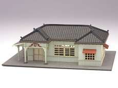 画像5: 駅舎シリーズ17： 1/150“地方駅舎/新村駅タイプ” ペーパーモデルキット (5)