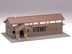 画像1: 駅舎シリーズ19： 1/150“地方駅舎/西大塚駅タイプ” ペーパーモデルキット (1)