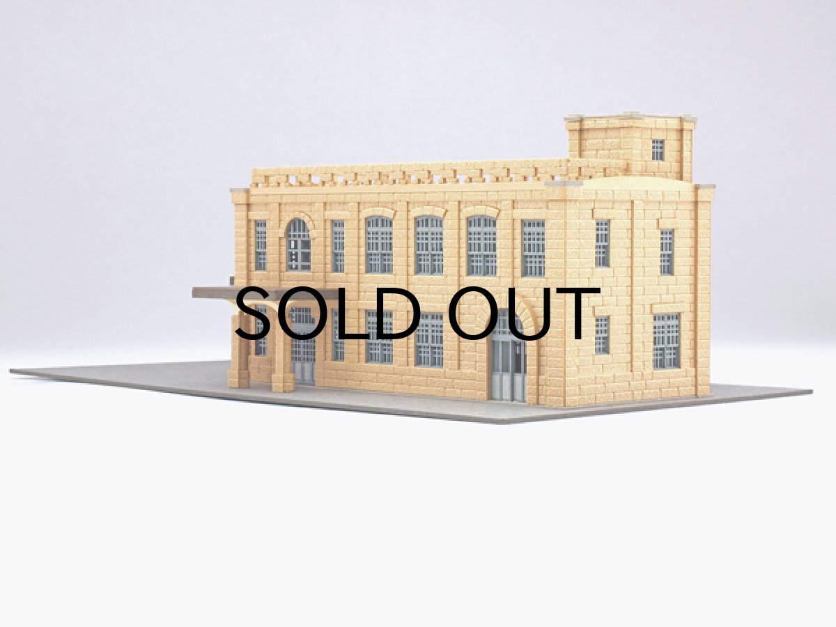 画像5: 駅舎シリーズ25： 1/150“地方駅舎/高畠駅タイプ” ペーパーモデルキット  (5)