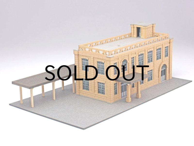 線路の無い鉄道模型 国鉄風駅舎 線路の無い鉄道模型 国鉄風駅舎