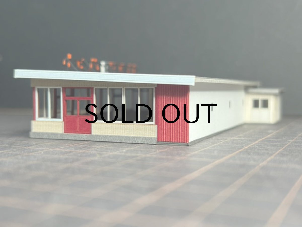 画像3: 【直販限定品】 1/150“オートレストラン” ペーパーモデルキット  (3)