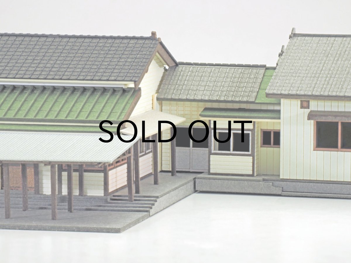 画像6: 【直販限定品】 駅舎シリーズスペシャル： 1/150“増築詰所/下仁田駅”ペーパーモデルキット  (6)