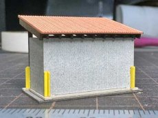 画像5: 【イベント＆直販限定品】 駅舎シリーズスペシャル： 1/150“無人駅待合室/上信電鉄千平駅” ペーパーモデルキット (5)