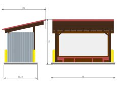 画像2: 【イベント＆直販限定品】 駅舎シリーズスペシャル： 1/150“無人駅待合室/上信電鉄千平駅” ペーパーモデルキット (2)