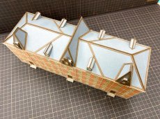 画像3: 【受注製作/大宮催事でお渡し】 1/150“都市の町並みVol.2(煉瓦造洋館)” ペーパーモデルキット (3)