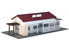 画像2: 【新製品/予約品】 駅舎シリーズ45： 1/150“地方駅舎/津軽大沢駅タイプ“ ペーパーモデルキット (2)