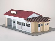 画像4: 【新製品/予約品】 駅舎シリーズ45： 1/150“地方駅舎/津軽大沢駅タイプ“ ペーパーモデルキット (4)