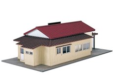 画像5: 【新製品/予約品】 駅舎シリーズ45： 1/150“地方駅舎/津軽大沢駅タイプ“ ペーパーモデルキット (5)