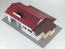 画像11: 【新製品/予約品】 駅舎シリーズ45： 1/150“地方駅舎/津軽大沢駅タイプ“ ペーパーモデルキット (11)