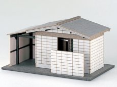 画像1: 【新製品/予約品】 【イベント＆直販限定品】 駅舎シリーズスペシャル： 1/150“トイレ建屋/津軽大沢駅タイプ” ペーパーモデルキット (1)