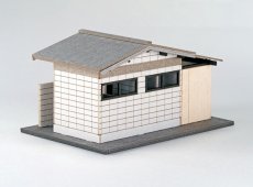 画像6: 【新製品/予約品】 【イベント＆直販限定品】 駅舎シリーズスペシャル： 1/150“トイレ建屋/津軽大沢駅タイプ” ペーパーモデルキット (6)