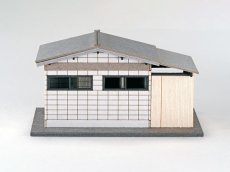 画像5: 【新製品/予約品】 【イベント＆直販限定品】 駅舎シリーズスペシャル： 1/150“トイレ建屋/津軽大沢駅タイプ” ペーパーモデルキット (5)