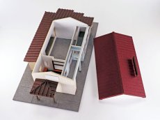 画像13: 【新製品/予約品】 駅舎シリーズ45： 1/150“地方駅舎/津軽大沢駅タイプ“ ペーパーモデルキット (13)