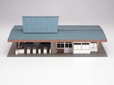 画像4: 駅舎シリーズ05： 1/150“地方駅舎/伊豆高原駅タイプ” ペーパーモデルキット (4)