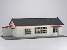 画像6: 【新製品/予約品】 駅舎シリーズ46： 1/150“地方駅舎/日頃市駅タイプ“ ペーパーモデルキット  (6)