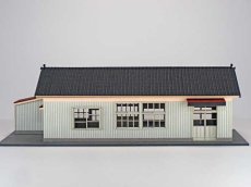 画像7: 【新製品/予約品】 駅舎シリーズ46： 1/150“地方駅舎/日頃市駅タイプ“ ペーパーモデルキット  (7)