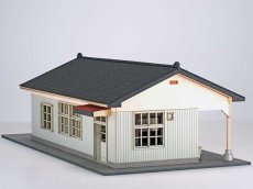 画像8: 【新製品/予約品】 駅舎シリーズ46： 1/150“地方駅舎/日頃市駅タイプ“ ペーパーモデルキット  (8)