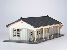 画像9: 【新製品/予約品】 駅舎シリーズ46： 1/150“地方駅舎/日頃市駅タイプ“ ペーパーモデルキット  (9)