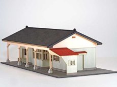 画像10: 【新製品/予約品】 駅舎シリーズ46： 1/150“地方駅舎/日頃市駅タイプ“ ペーパーモデルキット  (10)
