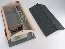 画像12: 【新製品/予約品】 駅舎シリーズ46： 1/150“地方駅舎/日頃市駅タイプ“ ペーパーモデルキット  (12)