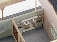 画像13: 【新製品/予約品】 駅舎シリーズ46： 1/150“地方駅舎/日頃市駅タイプ“ ペーパーモデルキット  (13)