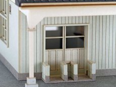 画像15: 【新製品/予約品】 駅舎シリーズ46： 1/150“地方駅舎/日頃市駅タイプ“ ペーパーモデルキット  (15)