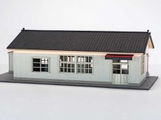 画像14: 【新製品】 駅舎シリーズ46： 1/150“地方駅舎/日頃市駅タイプ“ ペーパーモデルキット  (14)