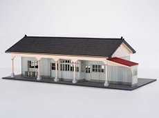 画像10: 【新製品】 駅舎シリーズ46： 1/150“地方駅舎/日頃市駅タイプ“ ペーパーモデルキット  (10)