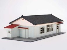 画像8: 【新製品】 駅舎シリーズ46： 1/150“地方駅舎/日頃市駅タイプ“ ペーパーモデルキット  (8)