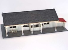 画像7: 【新製品】 駅舎シリーズ46： 1/150“地方駅舎/日頃市駅タイプ“ ペーパーモデルキット  (7)