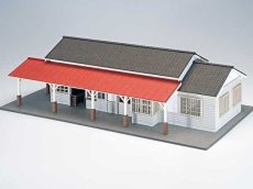 画像8: 2025JNMA 【直販限定品】 駅舎シリーズスペシャル： 1/150“地方駅舎/黒谷駅タイプ ” ペーパーモデルキット  (8)