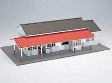 画像7: 2025JNMA 【直販限定品】 駅舎シリーズスペシャル： 1/150“地方駅舎/黒谷駅タイプ ” ペーパーモデルキット  (7)