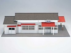 画像6: 2025JNMA 【直販限定品】 駅舎シリーズスペシャル： 1/150“地方駅舎/黒谷駅タイプ ” ペーパーモデルキット  (6)