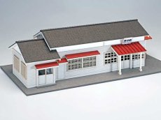 画像5: 2025JNMA 【直販限定品】 駅舎シリーズスペシャル： 1/150“地方駅舎/黒谷駅タイプ ” ペーパーモデルキット  (5)