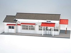 画像4: 2025JNMA 【直販限定品】 駅舎シリーズスペシャル： 1/150“地方駅舎/黒谷駅タイプ ” ペーパーモデルキット  (4)