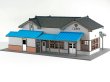 画像9: 【新製品/予約品】 駅舎シリーズ44： 1/150“地方駅舎/有峰口駅タイプ“ ペーパーモデルキット (9)