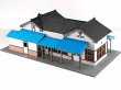 画像6: 【新製品/予約品】 駅舎シリーズ44： 1/150“地方駅舎/有峰口駅タイプ“ ペーパーモデルキット (6)