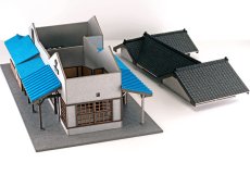 画像5: 【新製品】 駅舎シリーズ44： 1/150“地方駅舎/有峰口駅タイプ“ ペーパーモデルキット (5)