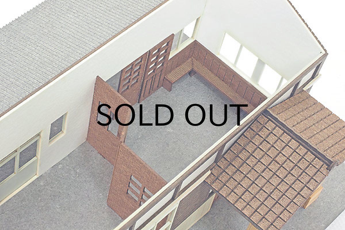 画像11: 駅舎シリーズ10： 1/150“地方駅舎/木造駅舎” ペーパーモデルキット  (11)